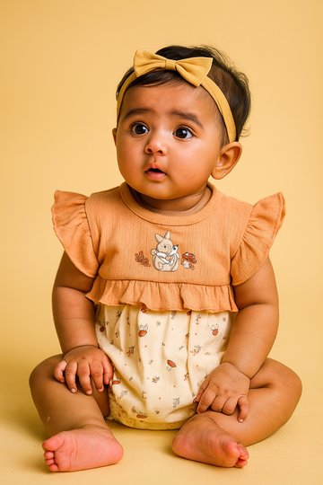 Bunny Bloom Romper