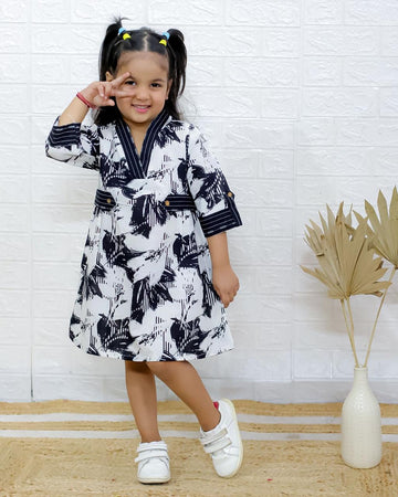 Standing Collar Frock