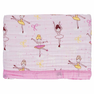 Pink Muslin Blankets for Baby