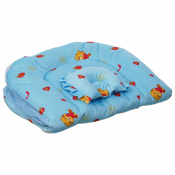 Blue Bed Set with Net