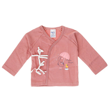 Long Sleeve Wrap T-Shirt