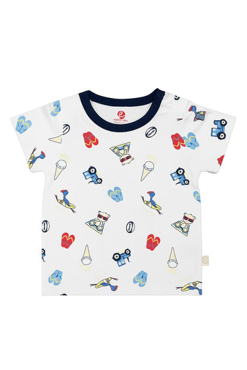 Kozeecub Summer Surf T-Shirt & Shorts Set