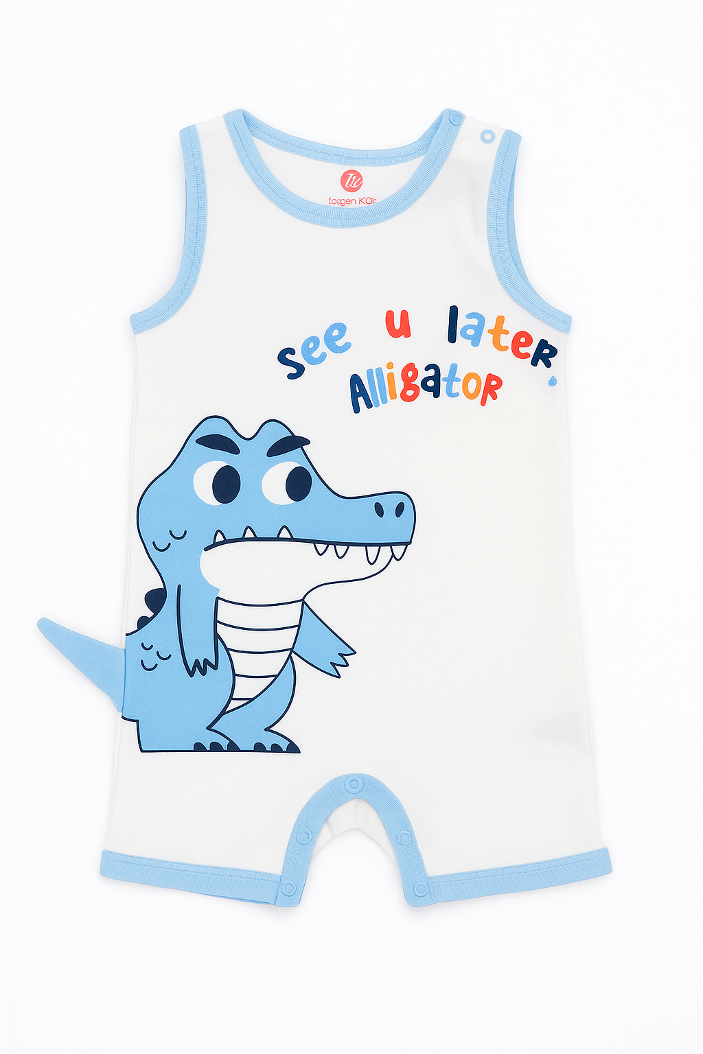 Alligator Adventure Romper