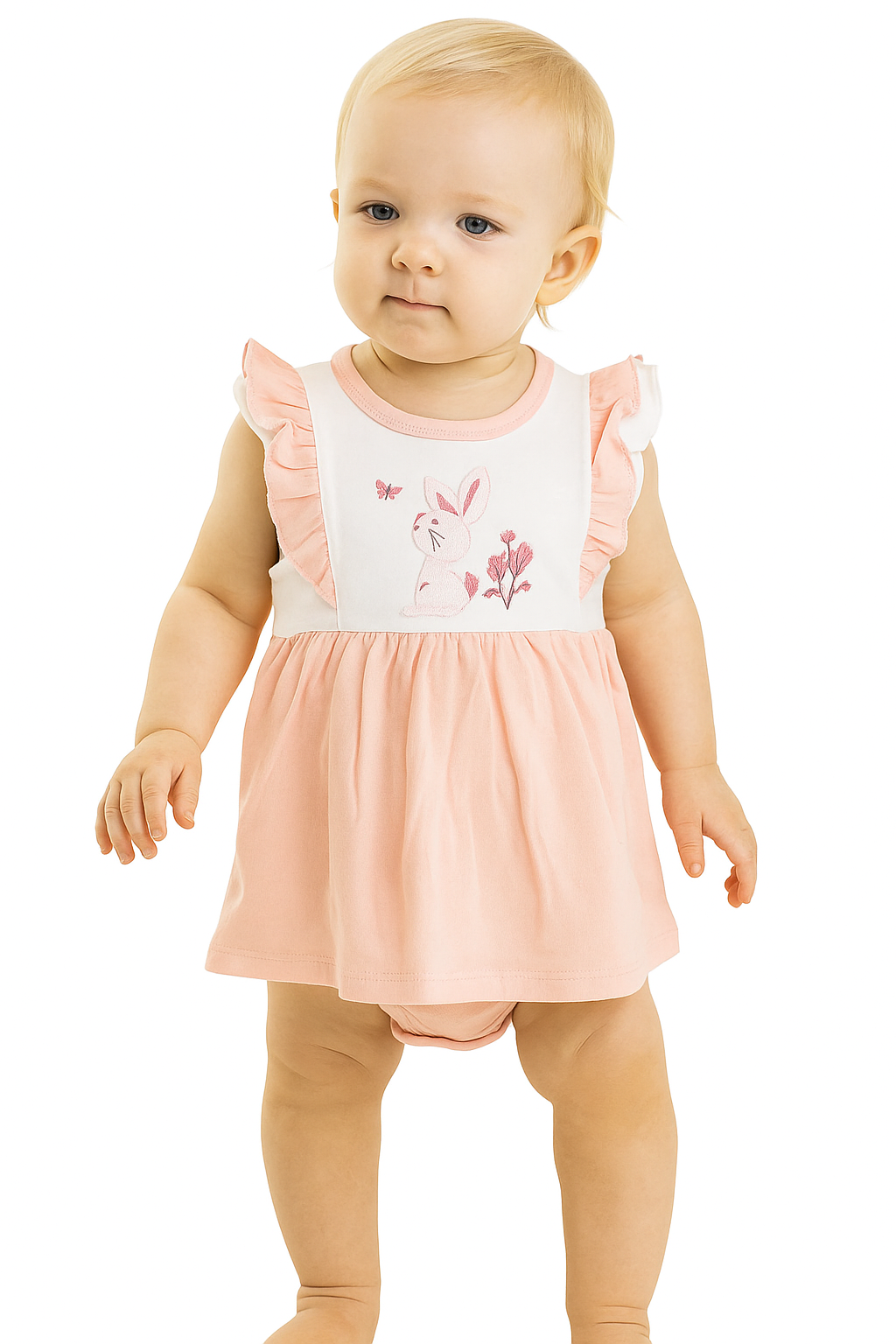 Flutter Bunny Bodysuit Dress