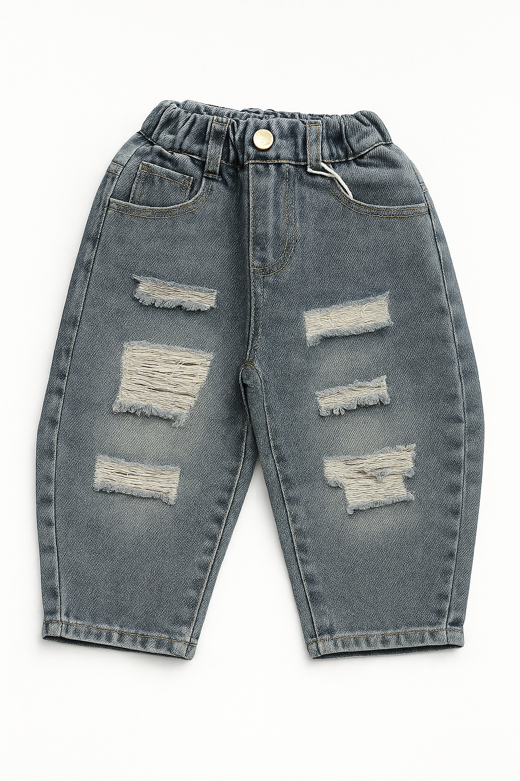 Urban Edge Distressed Denim Jeans