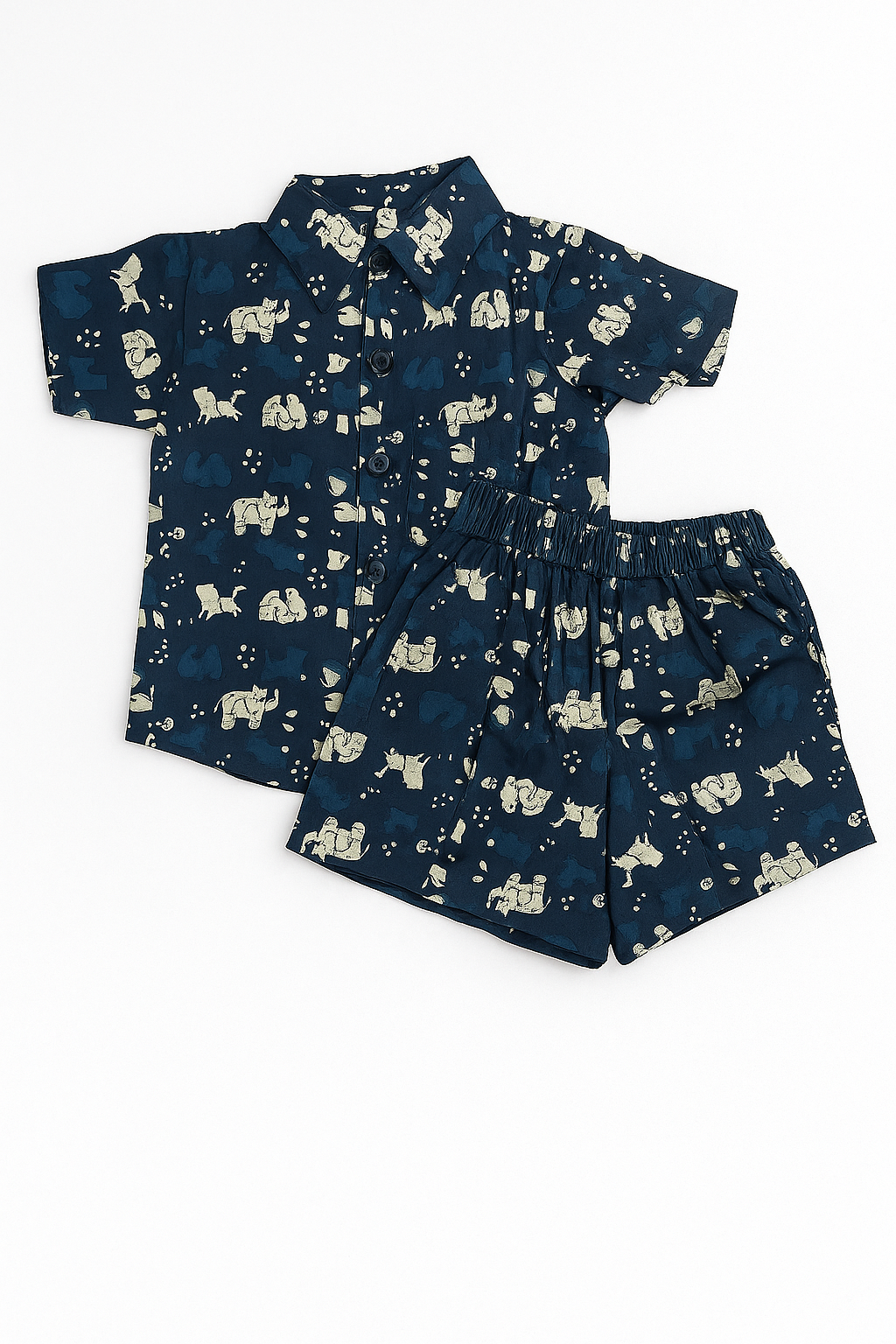Midnight Safari Shirt & Explorer Short Set