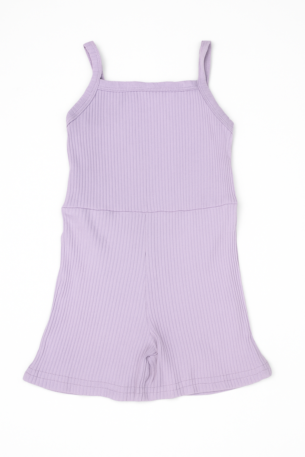 Summer Sleeveless Cute Denim Vest with Romper One-piece Jumpsuit Set