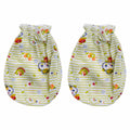 Cute Orange Mittens For Baby