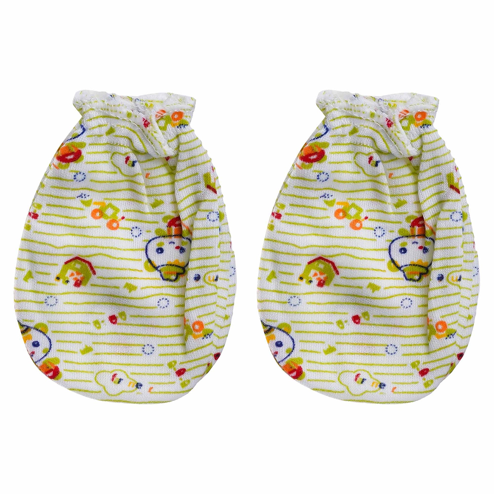 Cute Orange Mittens For Baby