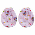 Cute Blue Mittens For Baby