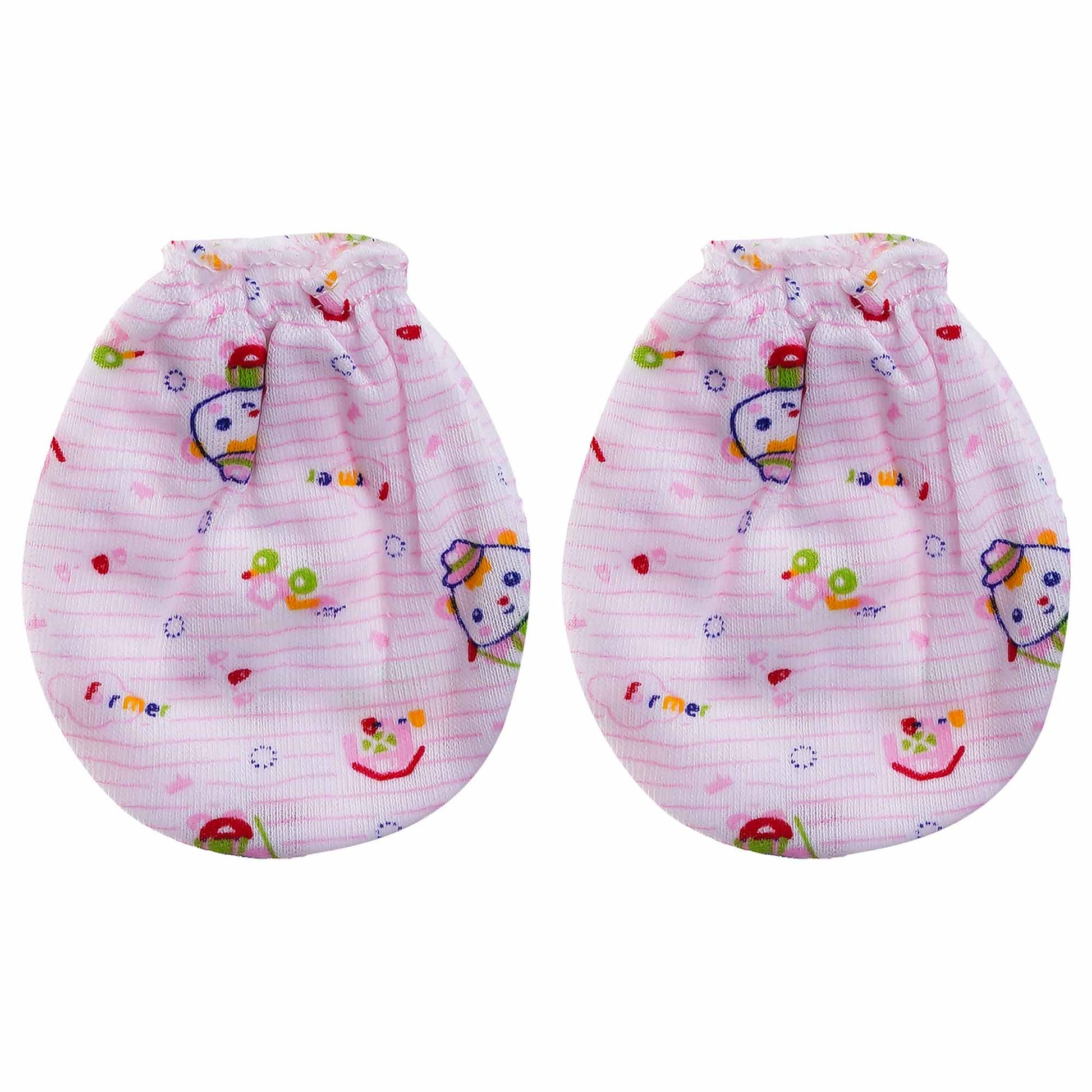 Cute Blue Mittens For Baby
