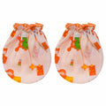 Orange Mittens For Your Baby