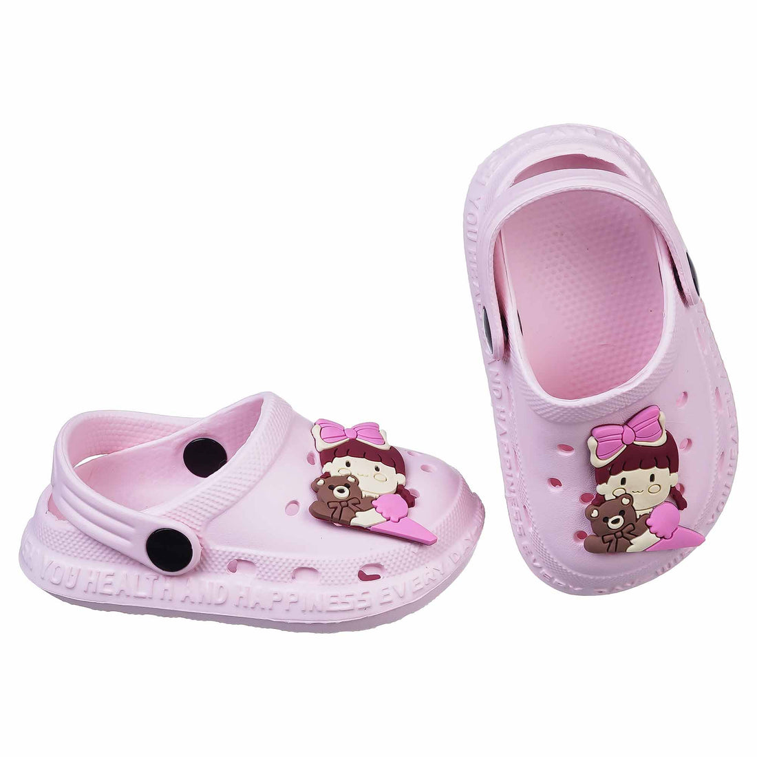 pink crocs for baby