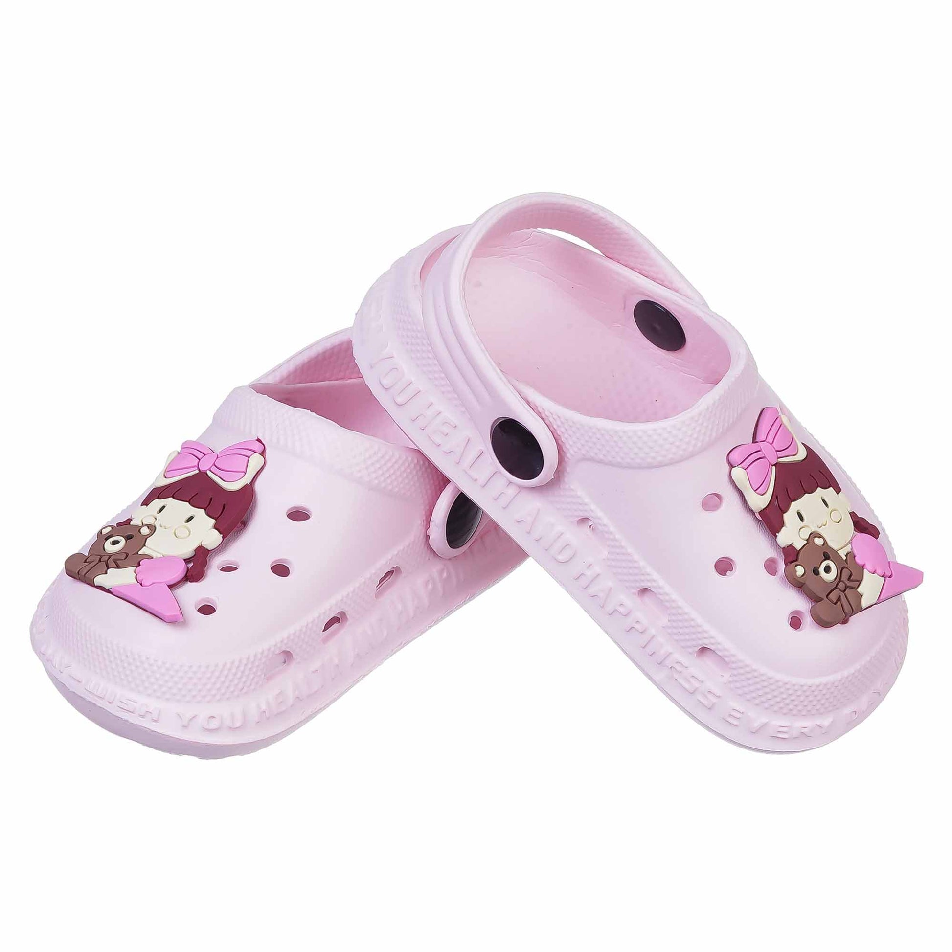 pink crocs for baby