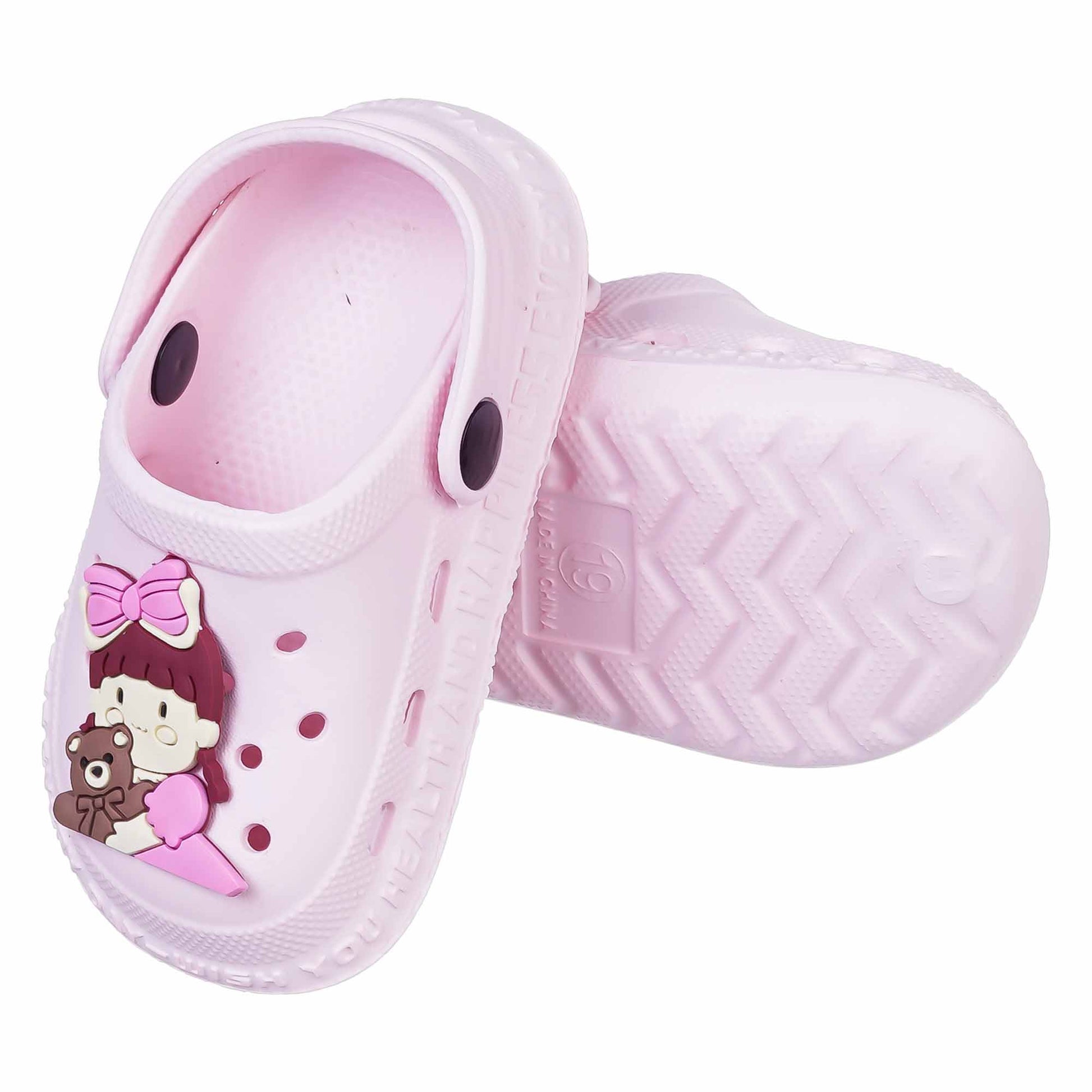 pink crocs for baby