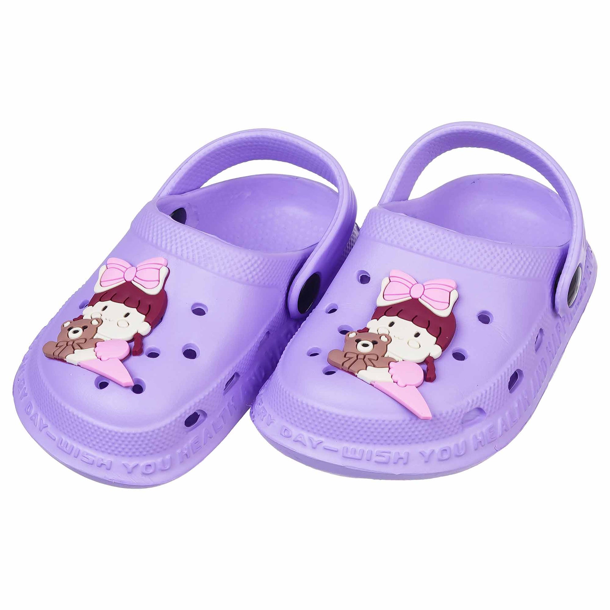 Purple Crocs for Baby