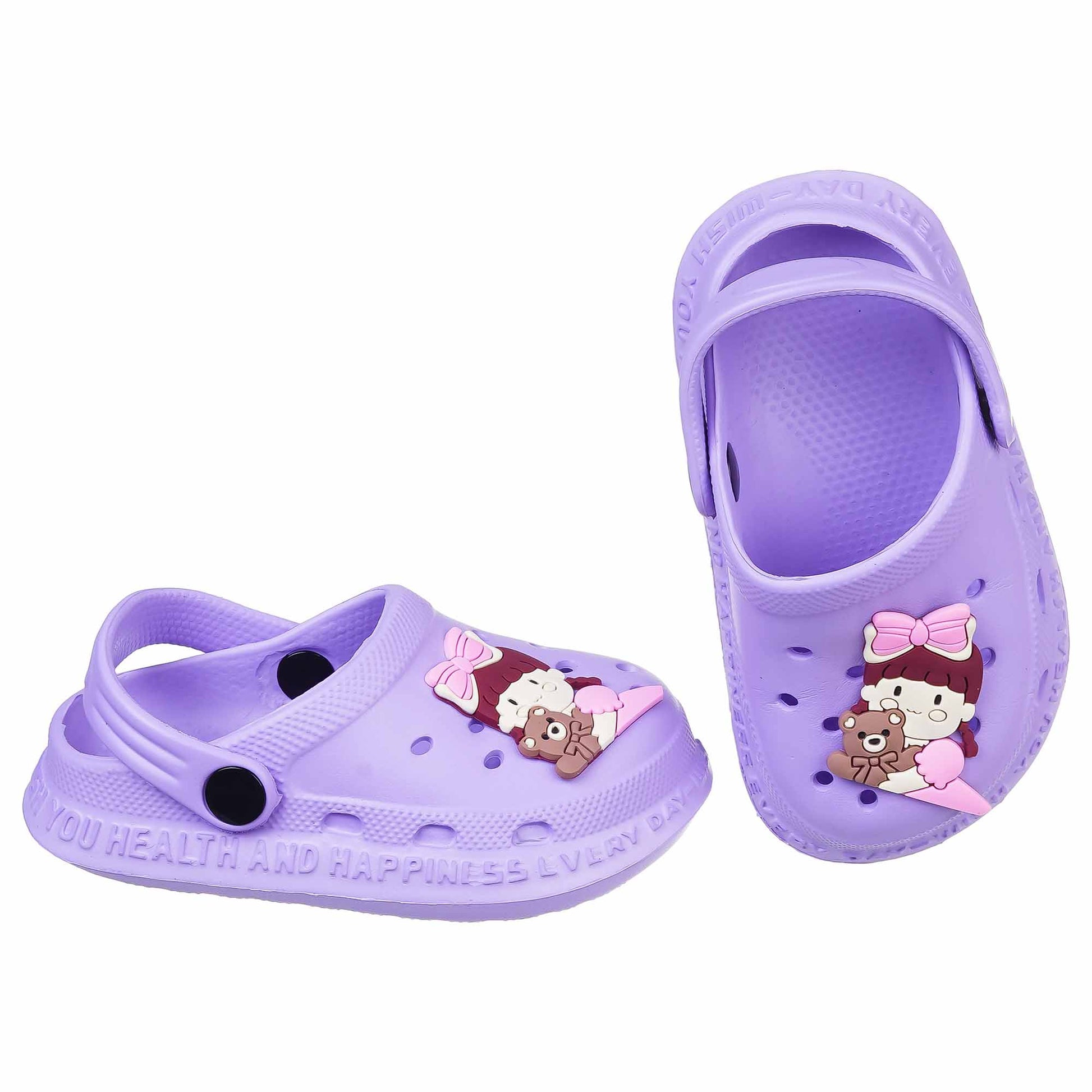 Purple Crocs for Baby