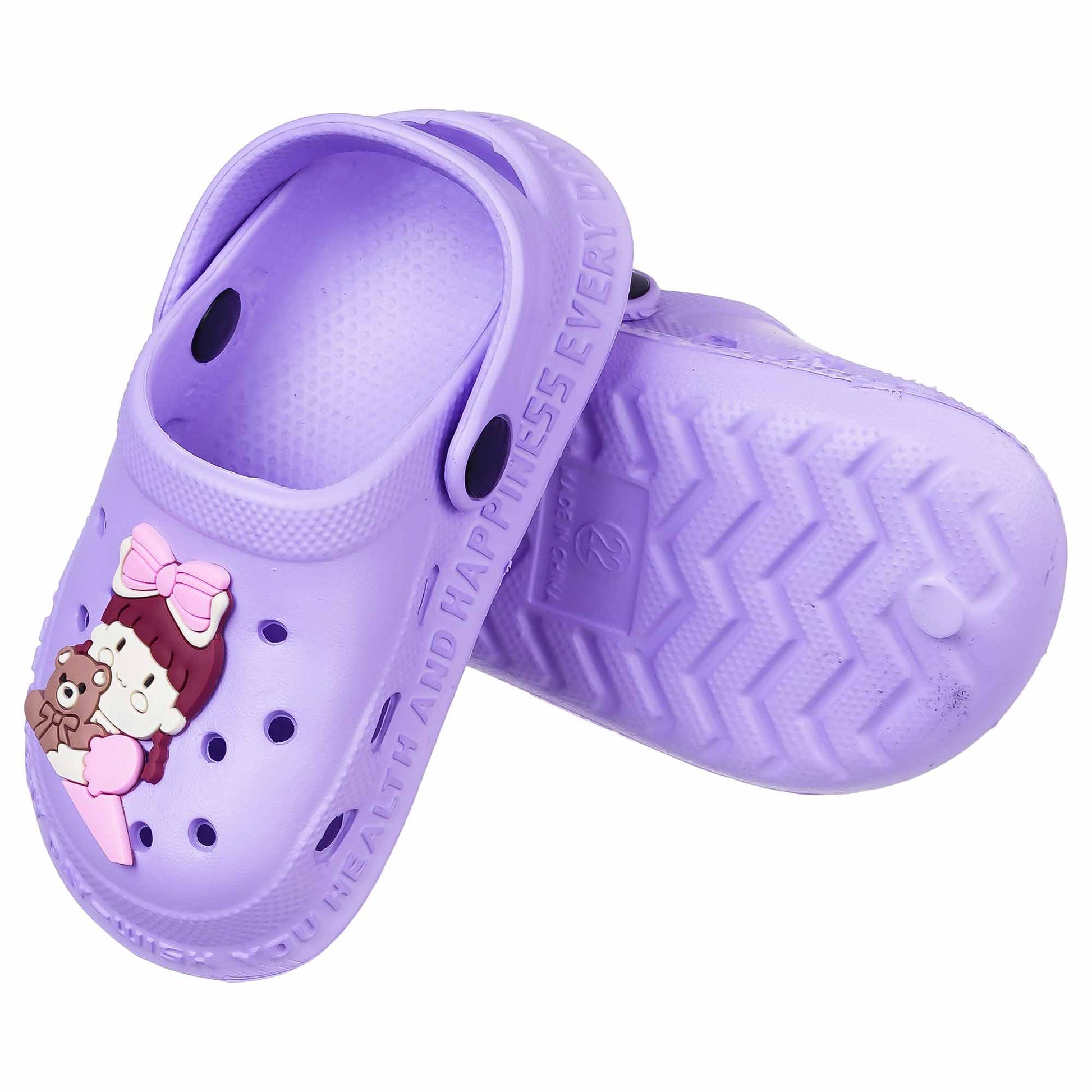 Purple Crocs for Baby