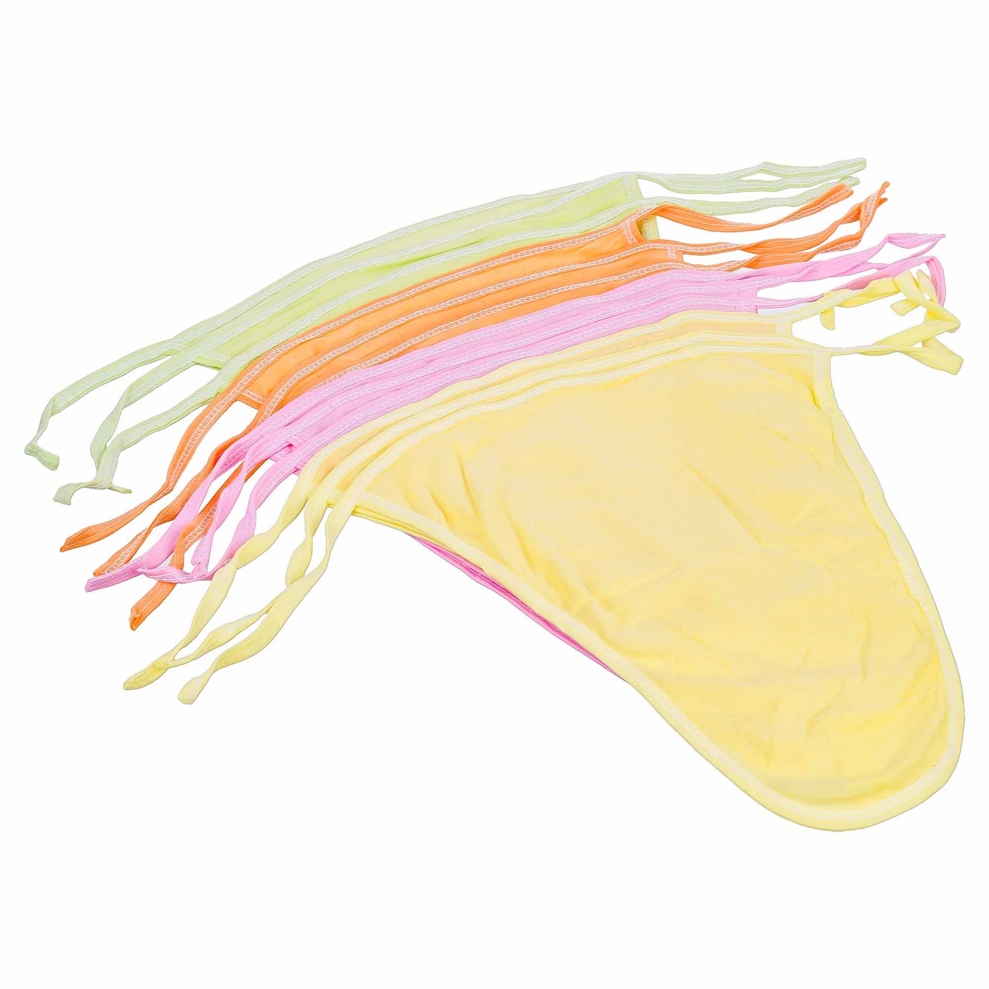 Yellow nappy for baby