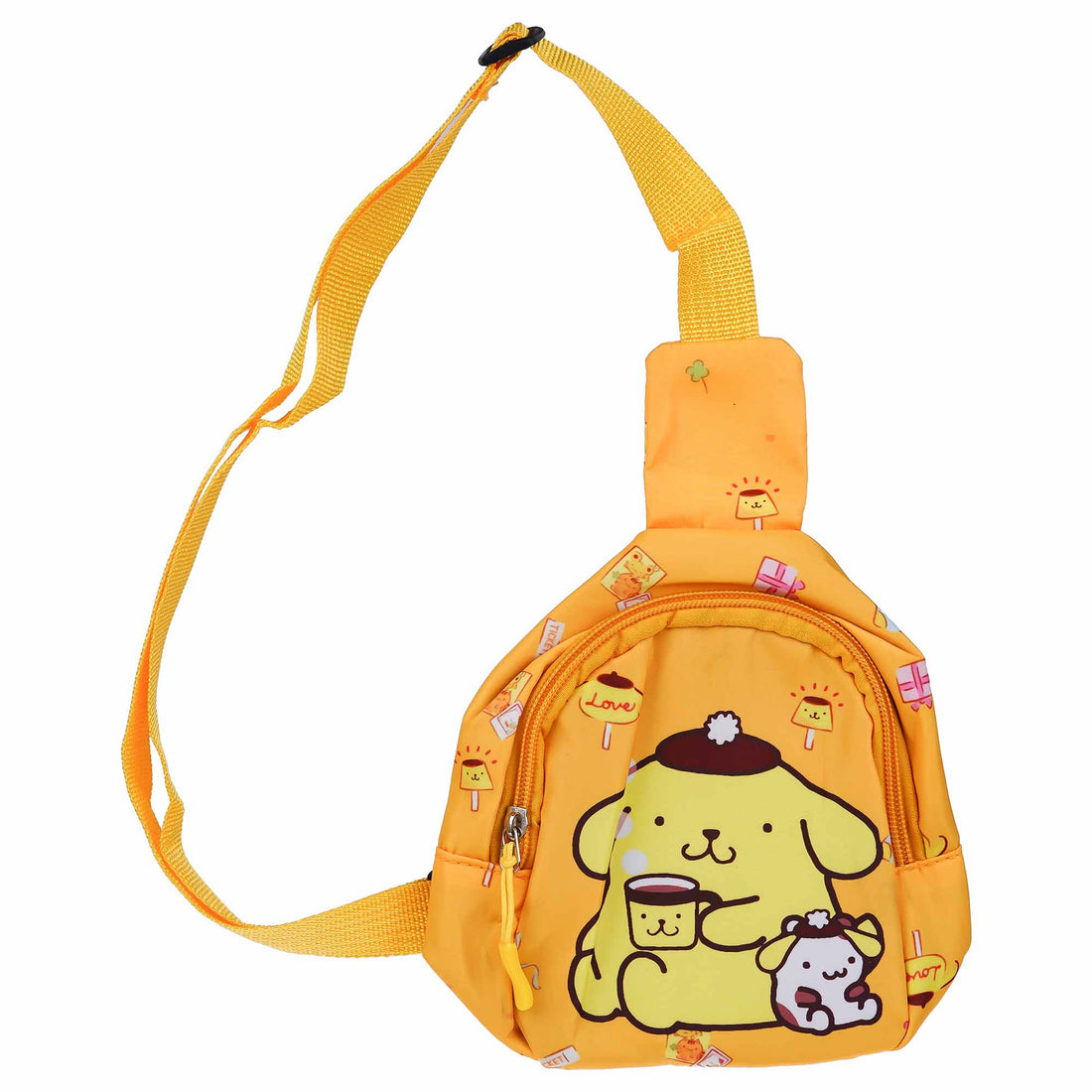 Printed Soft Yellow Bag for Baby Boy