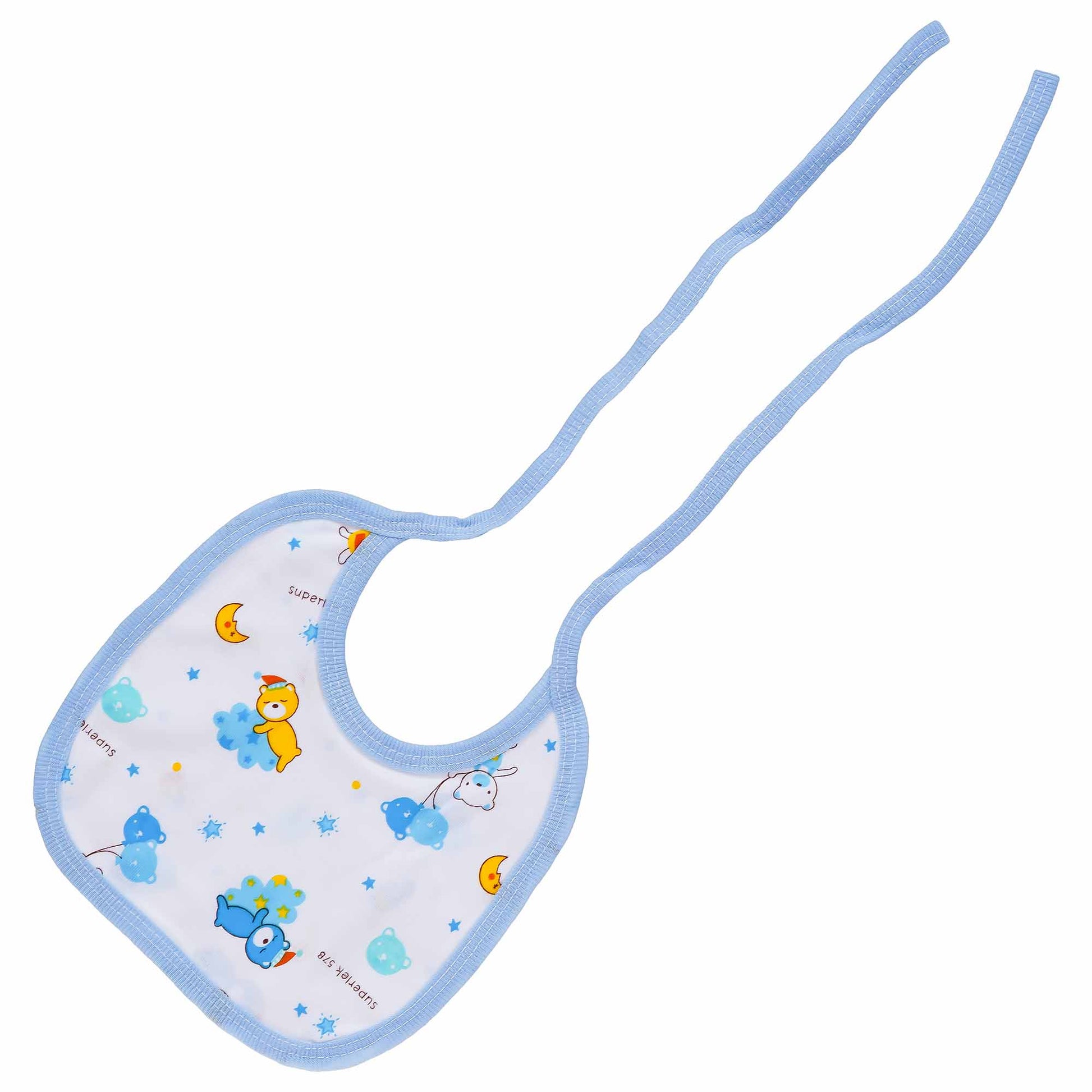 Quick Dry Blue Baby Bibs