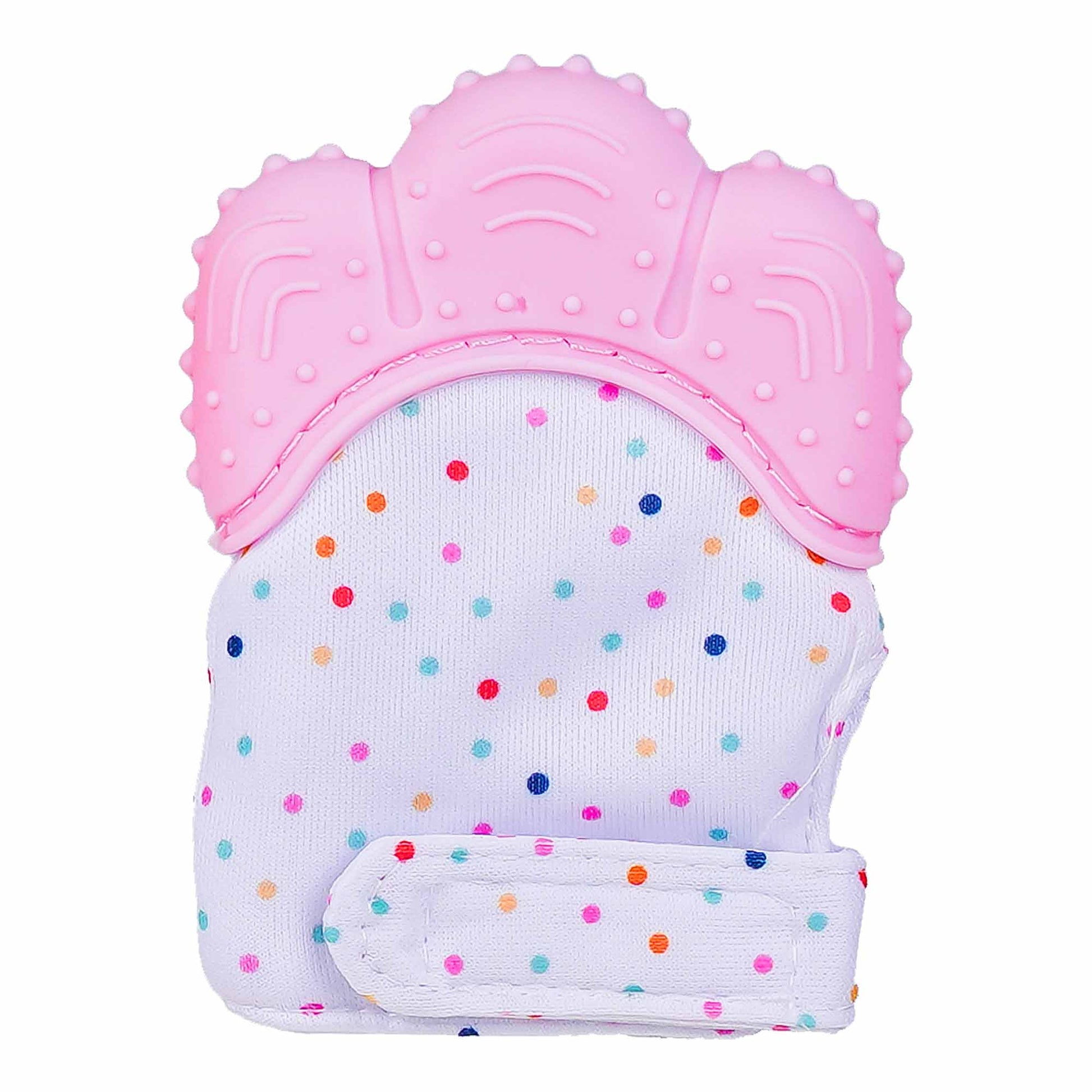 Pink Baby Teething Glove