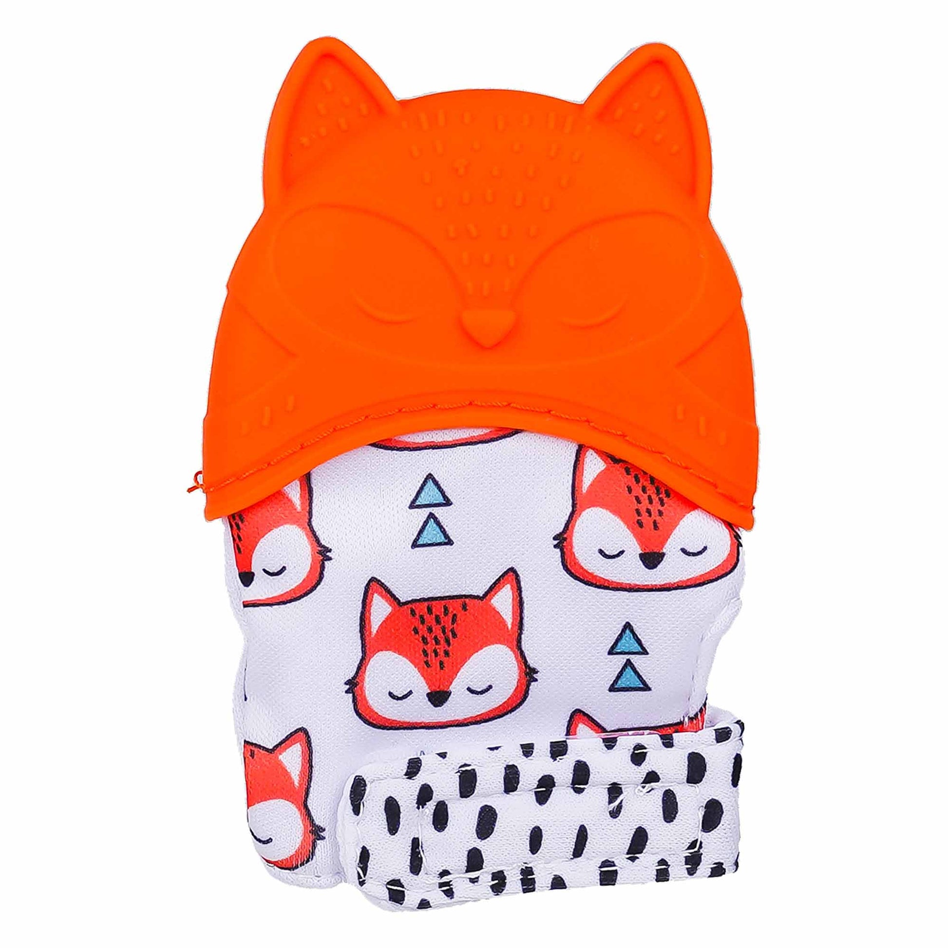 Orange Baby Teething Glove