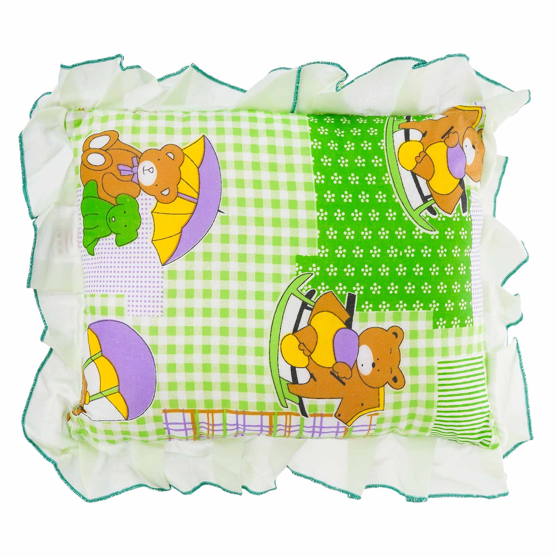 Fancy Green Fluff Organic Pillow