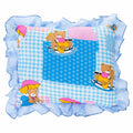 Fancy Blue Fluff Organic Pillow