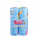 Big Blue Cotton Bolster for Baby