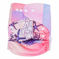 Pink Diaper with Button