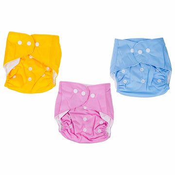 Reusable Diaper With Button
