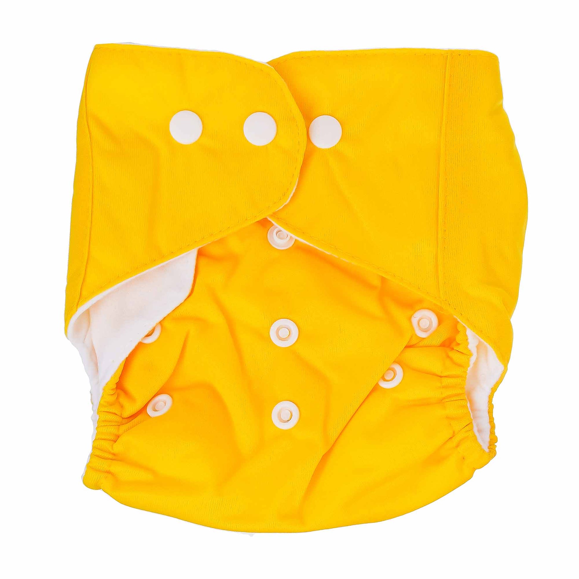 Reusable Yellow Diaper With Button