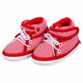 Red Sandal for Baby with Lace