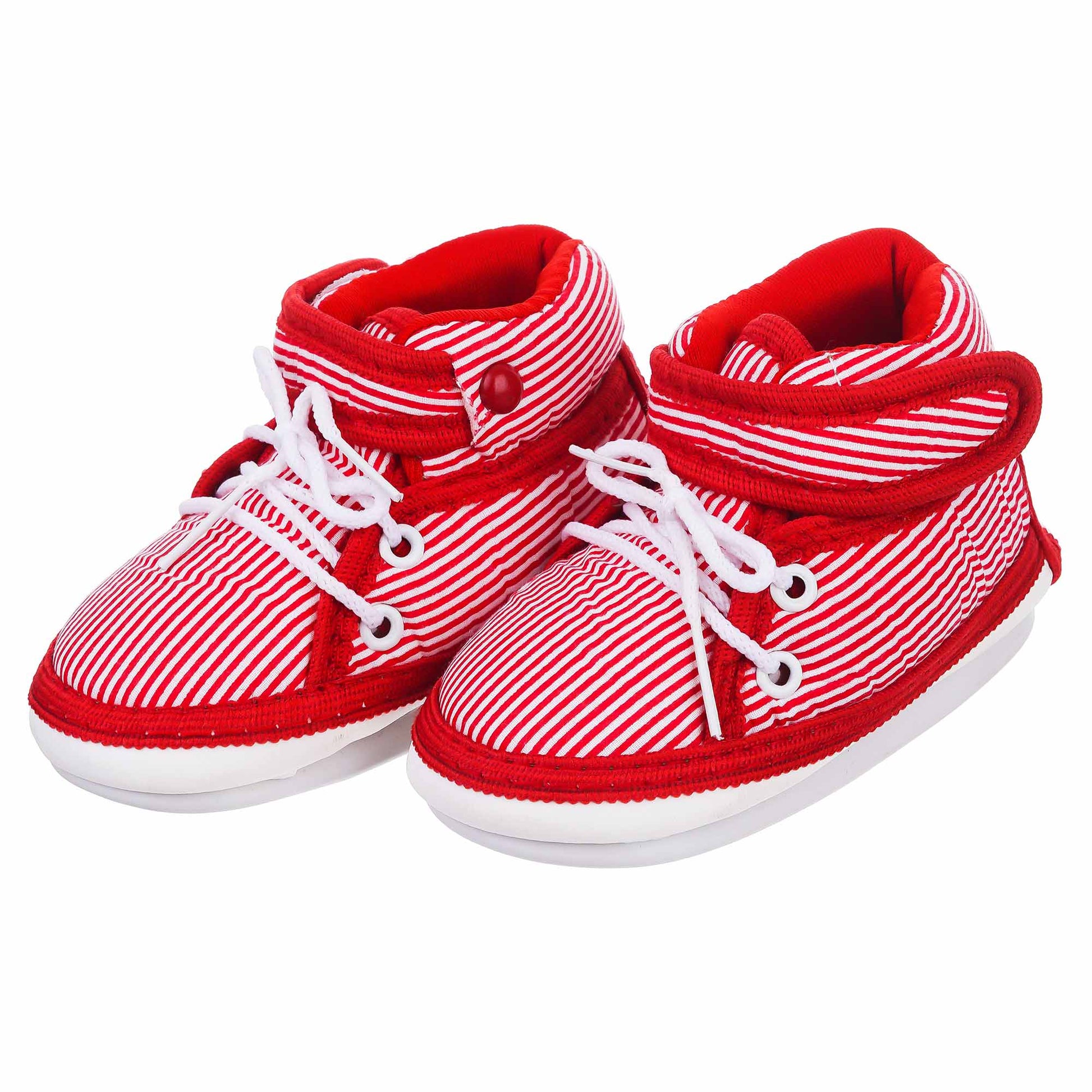Red Sandal for Baby with Lace