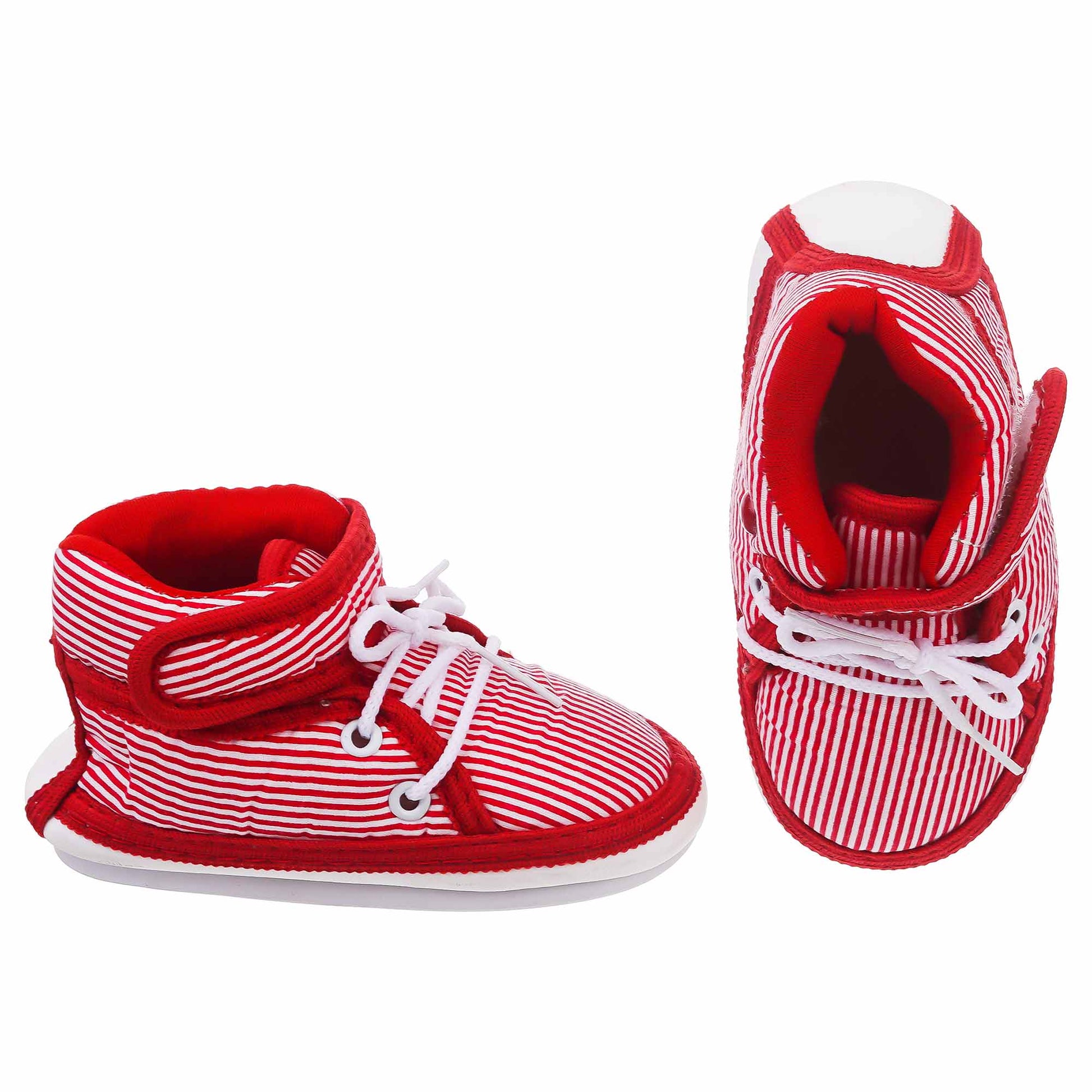 Red Sandal for Baby with Lace