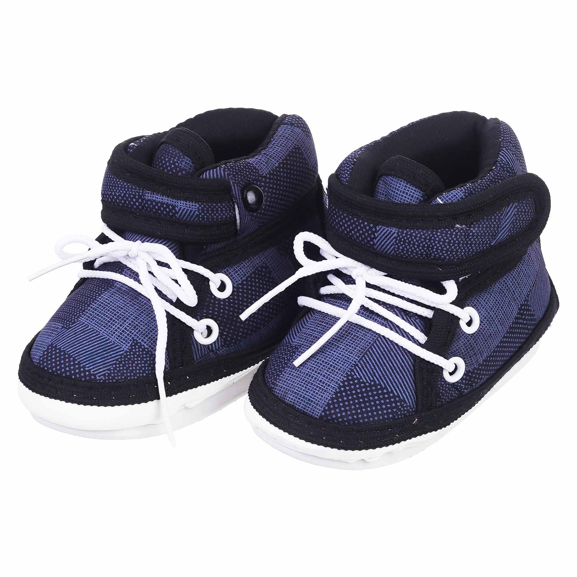 Blue Sandal for Baby with Lace