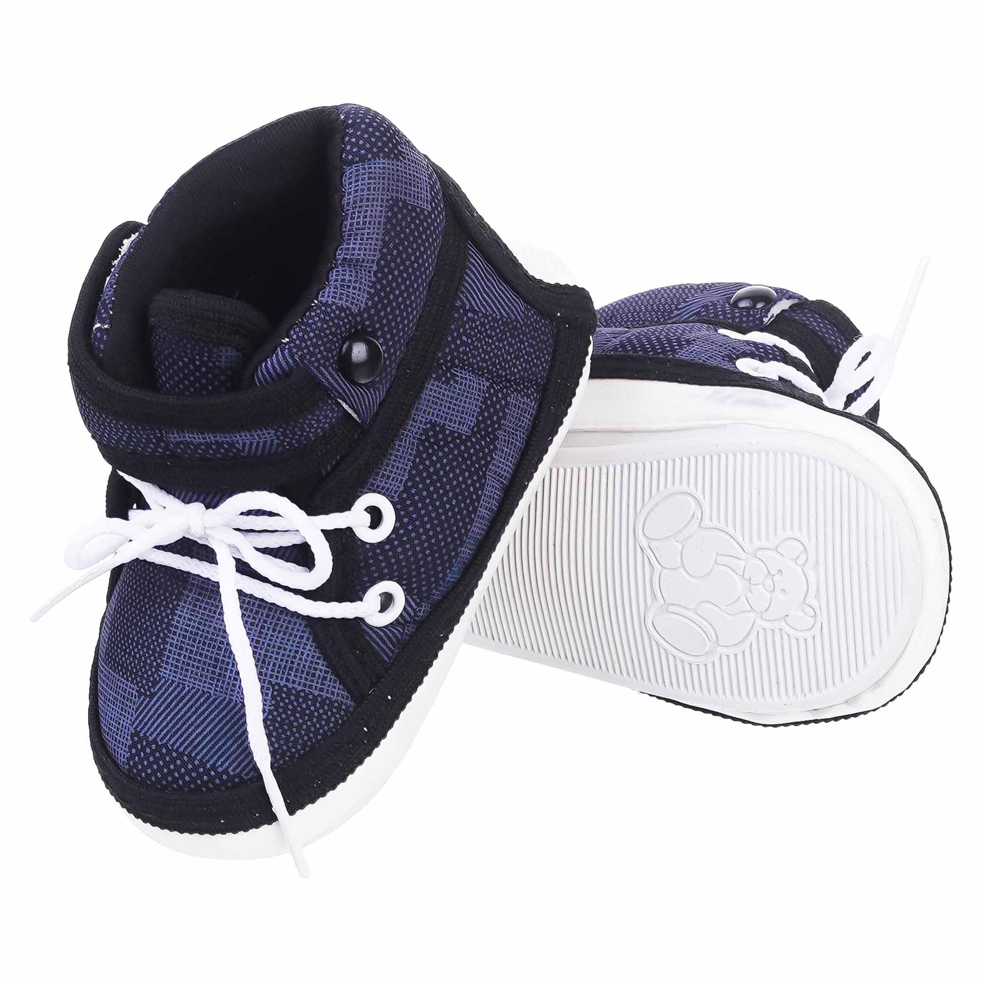 Blue Sandal for Baby with Lace
