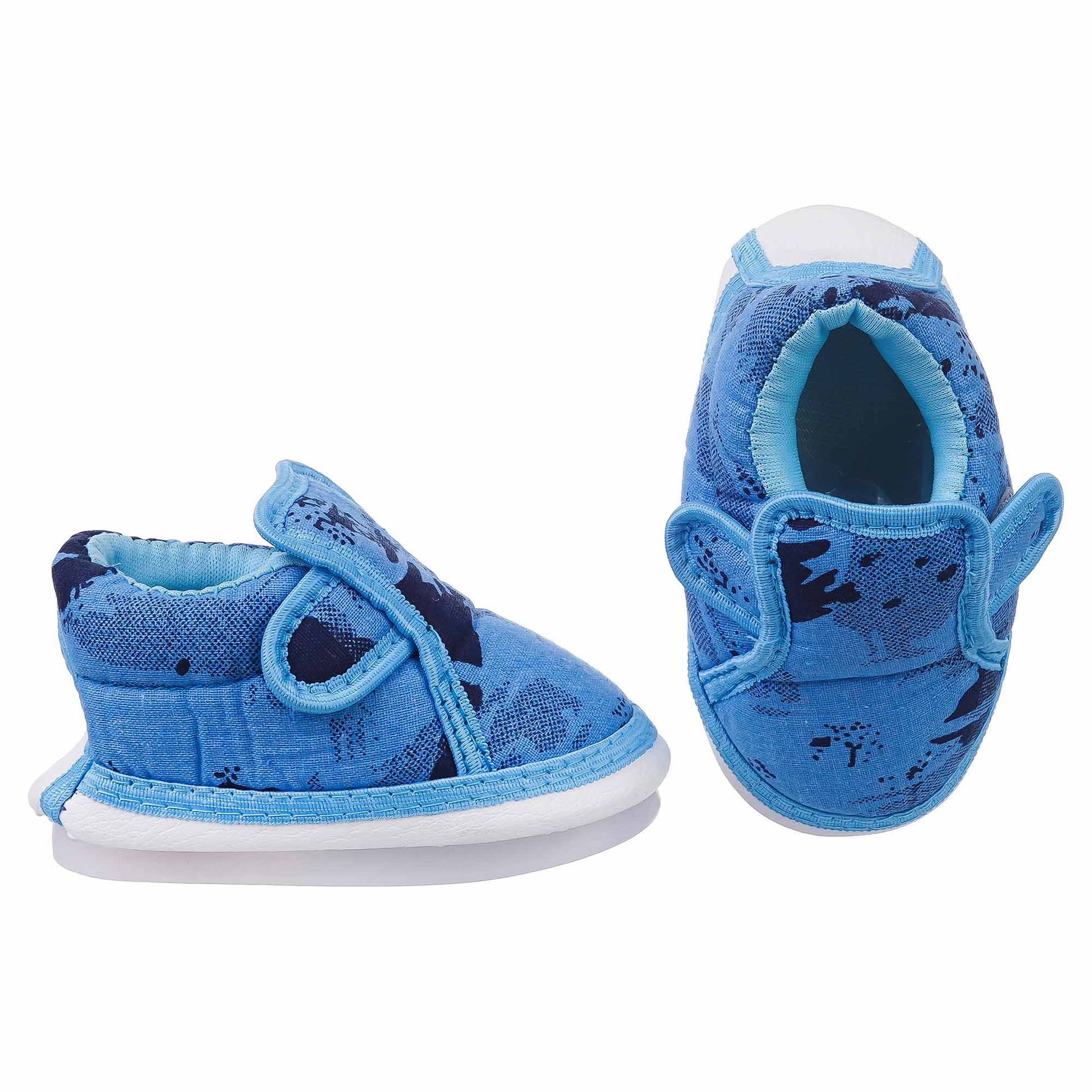 Stylish Blue Musical Shoes for Baby