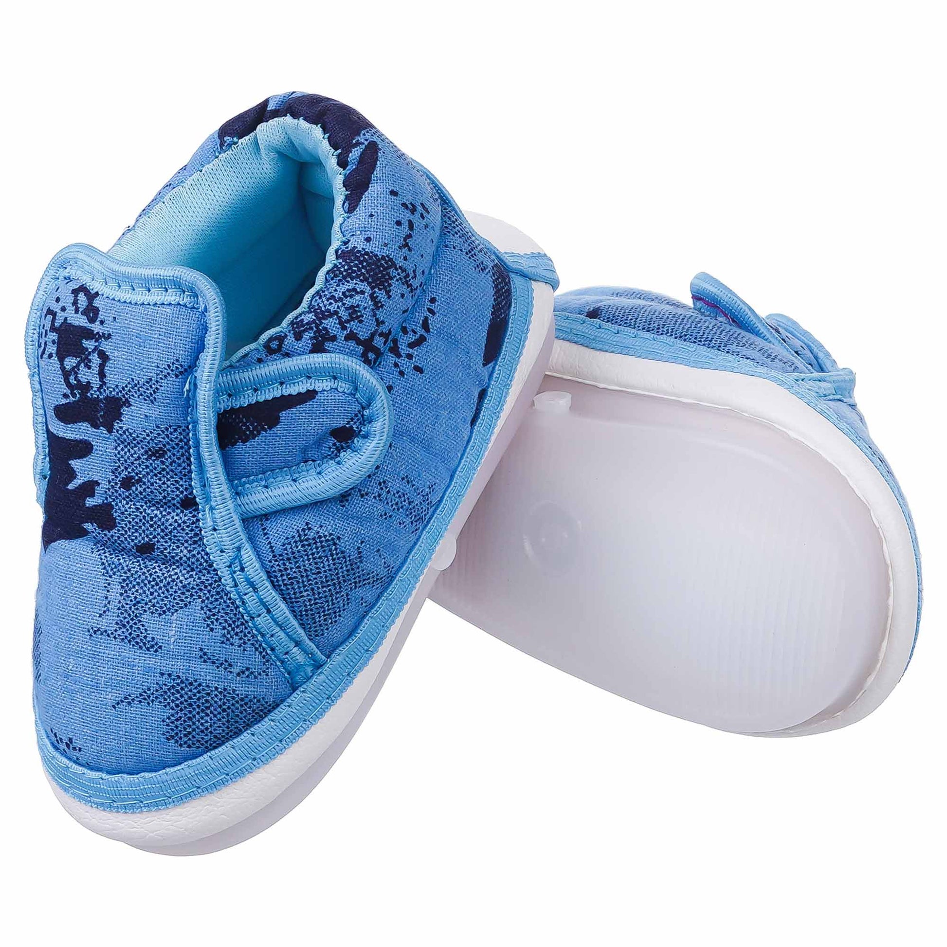 Stylish Blue Musical Shoes for Baby