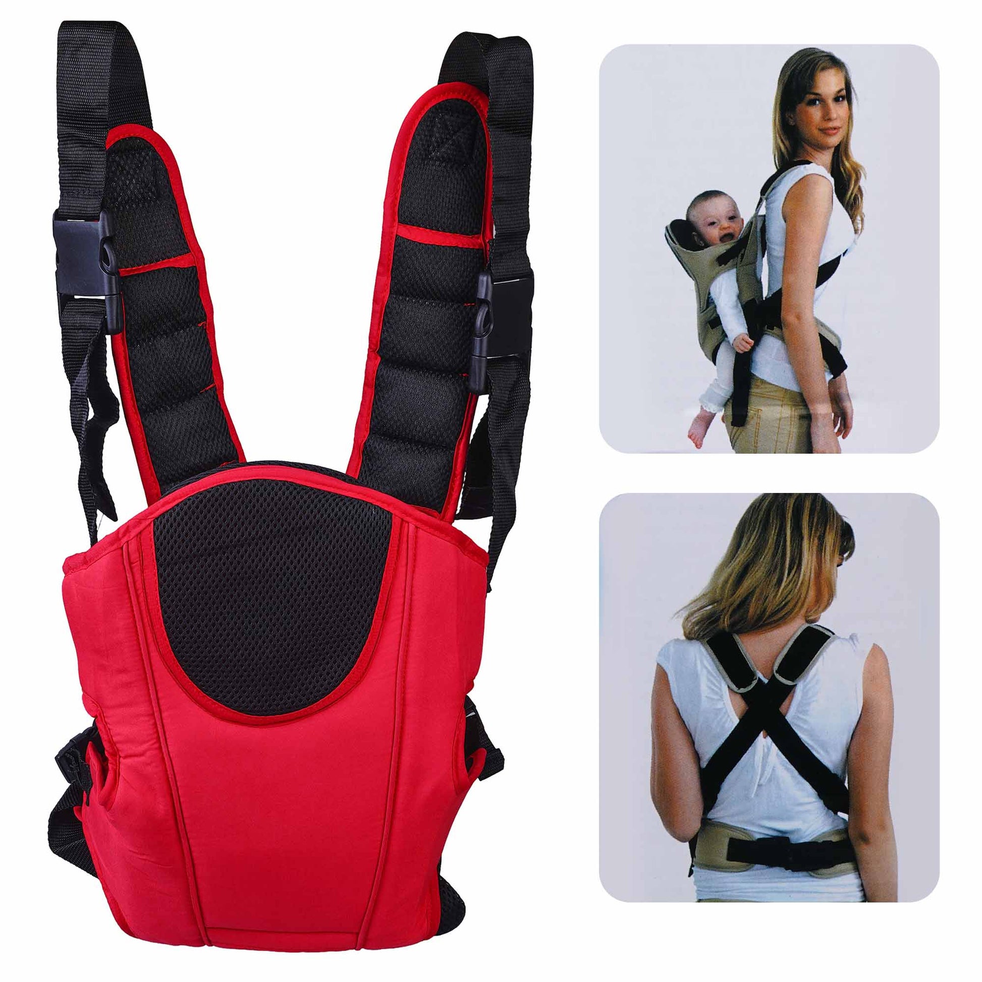 Red & Black Baby Carrier