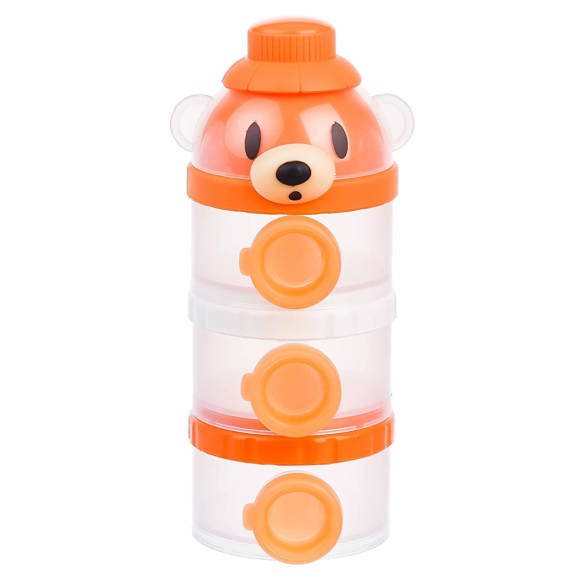 Orange Milk Powder Container