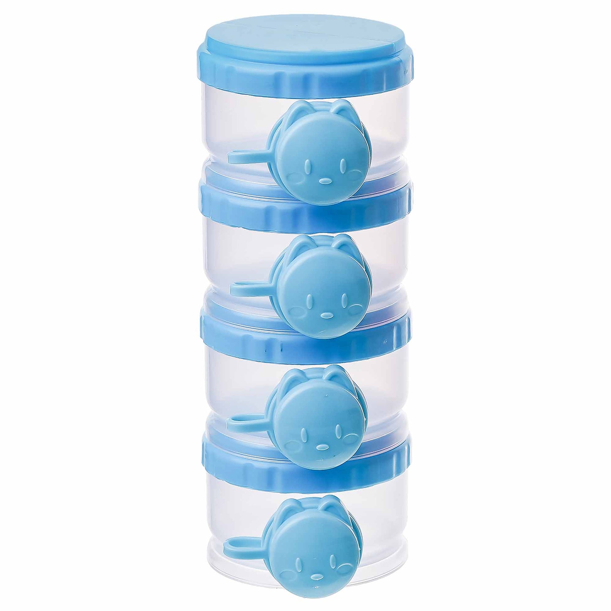 Blue Milk Powder Container Box Set