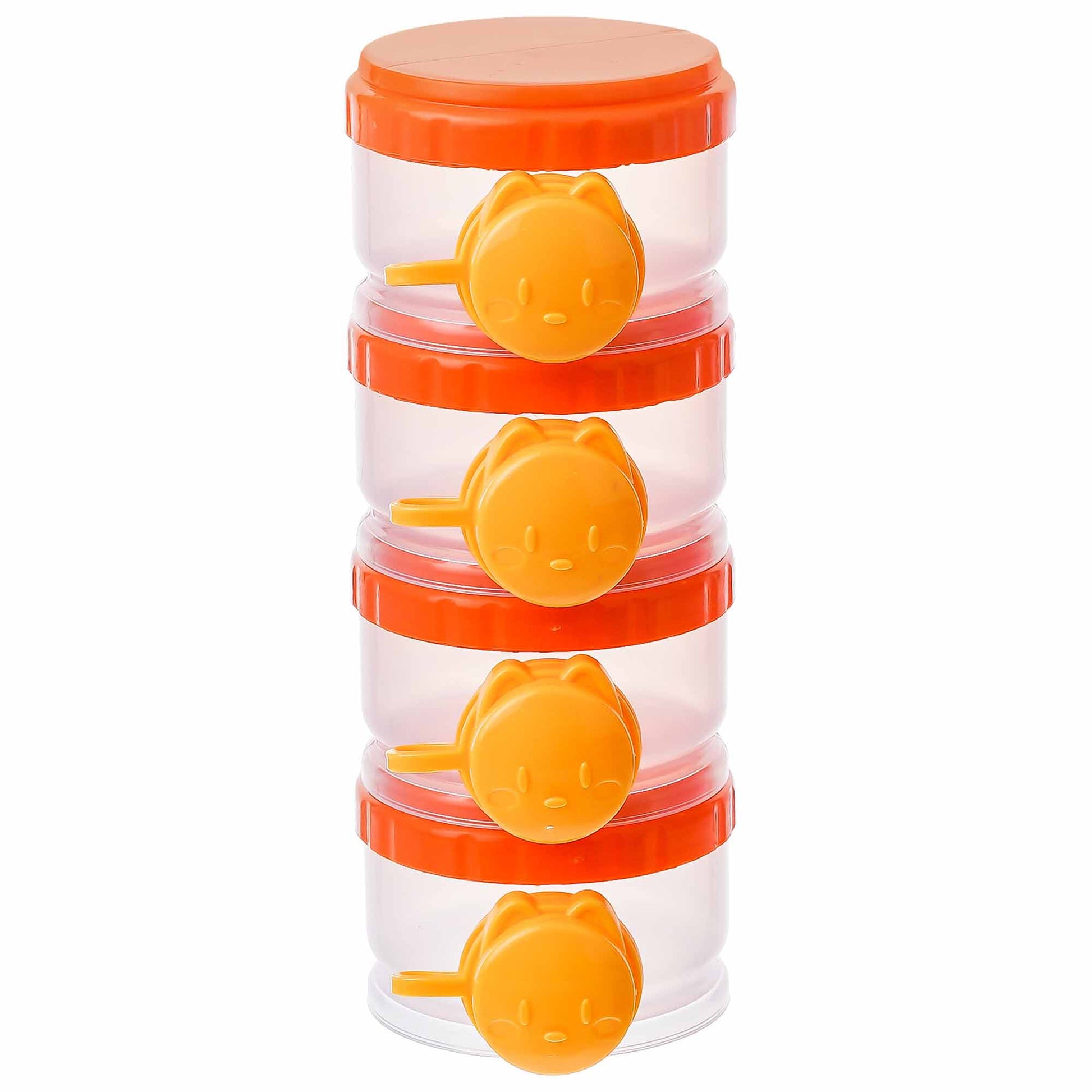 Orange Milk Powder Container Box Set