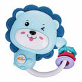 Cute Lion Blue Baby Rattle Toy
