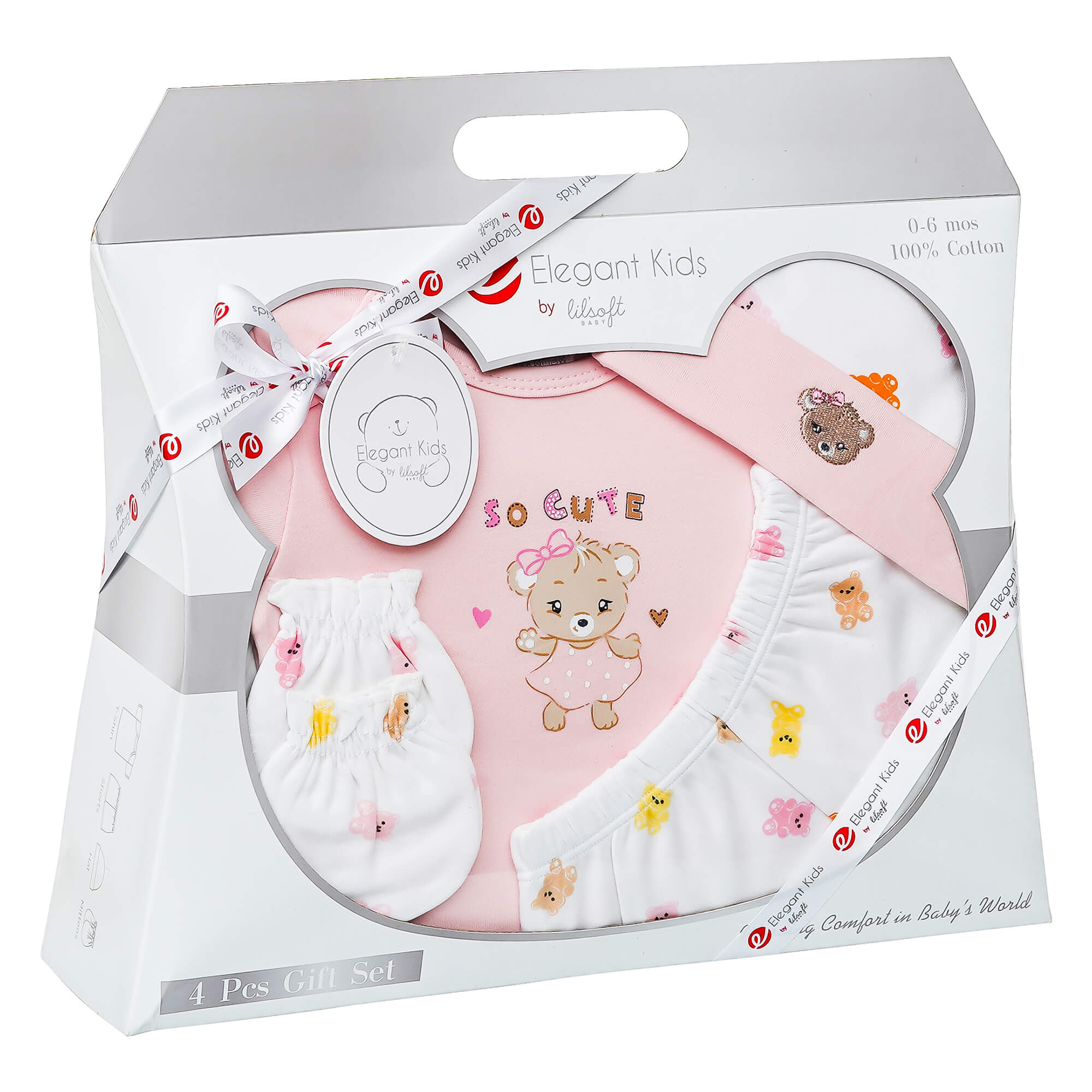 4 Pieces Baby Gift Set