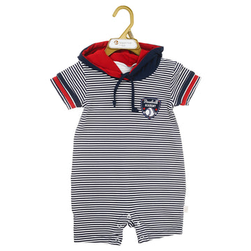 Hooded Romper For Boys