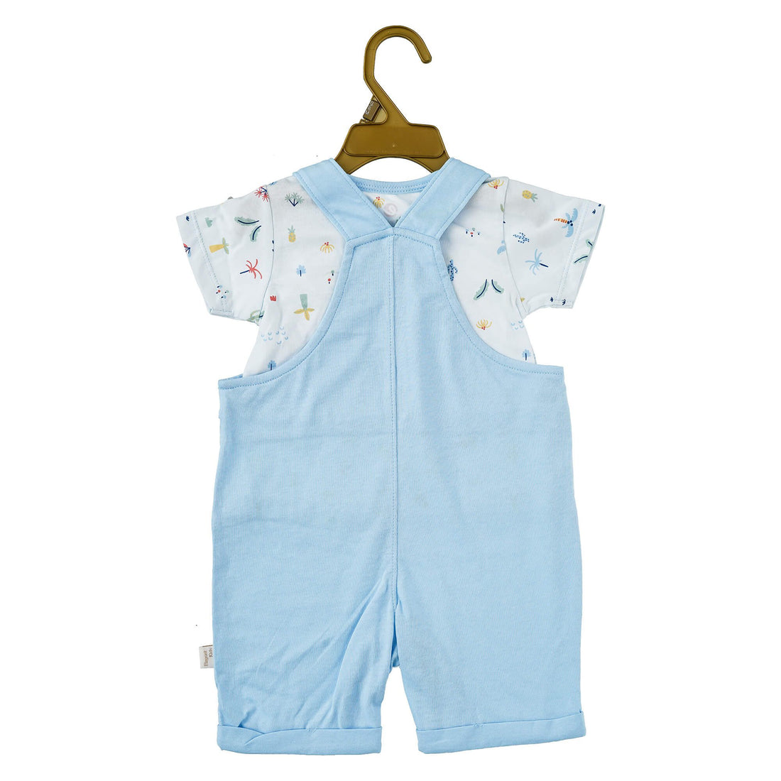 Crocodile and Toucan Dungaree Set