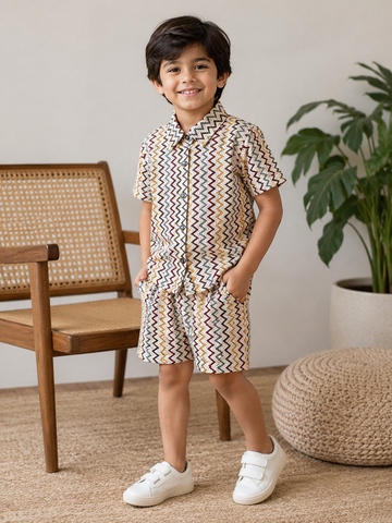 Desert Zigzag Co-ord Set