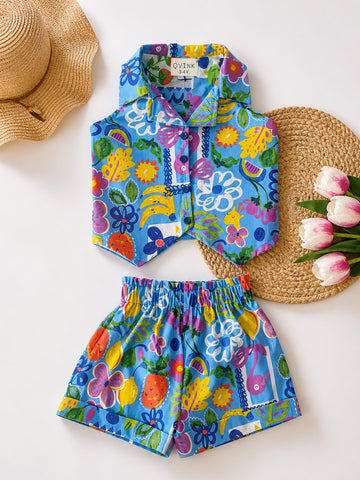 Blueberry Garden Co-ord Set